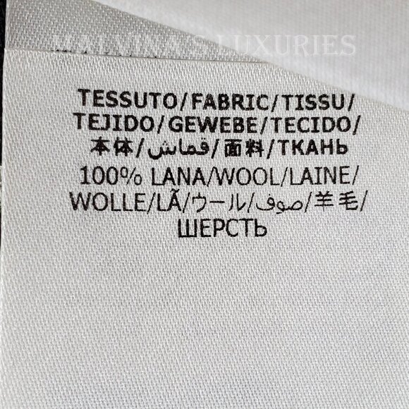 ALEXANDER MCQUEEN SCARF ICONIC SKULL PRINT IVORY WOOL FRINGE UNISEX - Picture 11 of 13